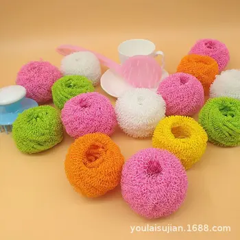 

Color Nanometer Cleaning Ball Fiber Cleaning Ball 20g Major No Steel Wire Ball Fiber Color Ball Bamboo Fabric Cleaning
