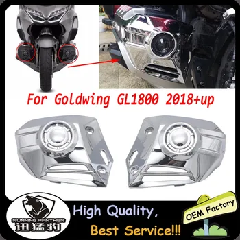 

2 pcs chromed motorcycle lower hood cover for For HONDA Goldwing GL1800 GL 1800 F6B 2018 2019 2020 motorcycle accessories