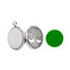 Aroma Locket Pendant Magnetic Aromatherapy Essential Oil Diffuser Perfume Locket Jewelry Fit Necklace Keychain Free 5pads 3
