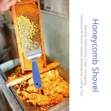 Нержавеющая сталь режущая вилка для меда из разбитого меда крышка гнездо селезенка резки Меда Нож мед скребок