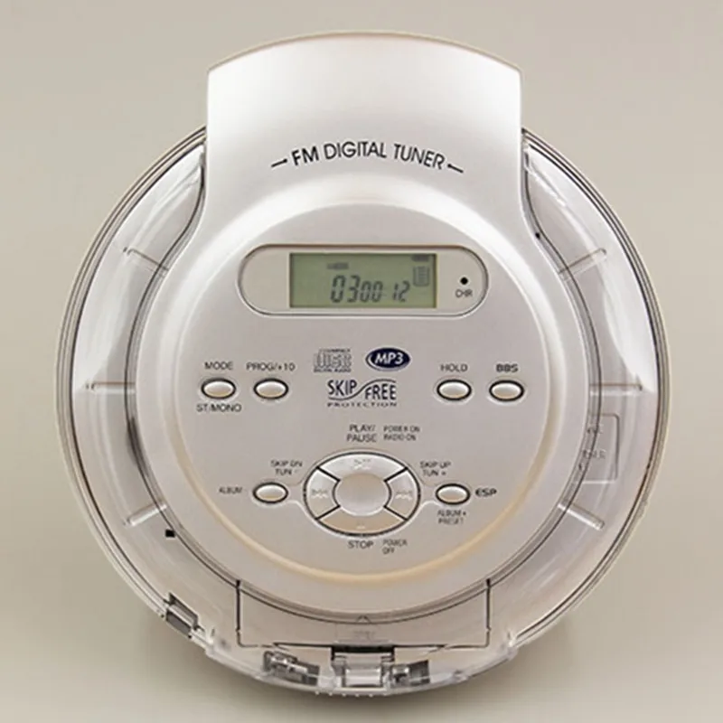 Портативный CD плеер walkman bass boost система Высокое качество Музыка ударопрочный MP3