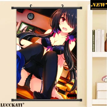 

Date A Live Deeto A Raibu Tokisaki Kurumi Light Novels sexy loli cameltoe cartoon anime art poster wall scroll canvas painting