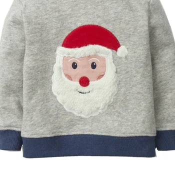 

Santa Claus Long Sleeve Children T-Shirts Cotton Boys T Shirt Kids Shirt Autumn Kids Boy Girls Tops 2-7Years Children Clothes