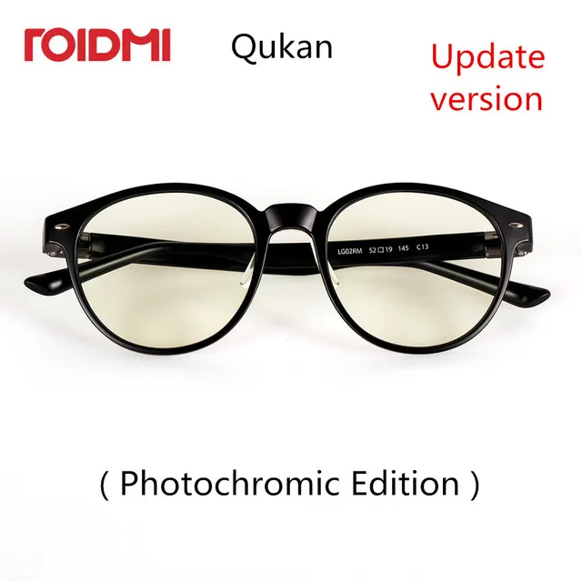 W1 black Mijia Qukan W1 ROIDMI B1 Съемный Анти-синий-лучи защитный стеклянный протектор для глаз Мужчины Женщины играть телефон/компьютер/игры - Цвет: W1 black