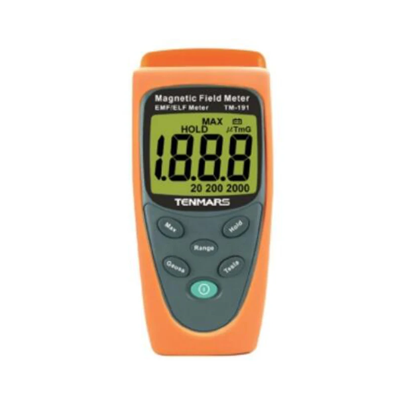 

TENMARS TM-191 EMF Meter Use For Measuring Electromagnetic Fields of Extremely Low Frequency(ELF) of 30 to 300Hz.