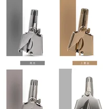 Напрямую от производителя, высшего класса, триммер для волос из нержавеющей стали, ручной триммер для волос, Полностью моющийся тримм для волос в носу