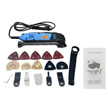 

37Pcs Electric Swing Saw Trimming Machine Multi-Function Shovel Multifunctional Saw Renovator Oscillating Tool