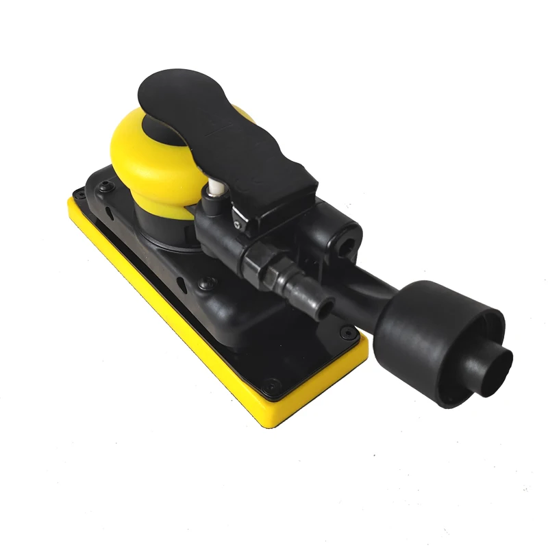 Levigatrice A Secco Pneumatica Rettangolare Levigatrice Per Mastice Per Vernice Per Auto 70*198Mm Macchina Per Carta Vetrata Adatta Per Mirka Per Auto