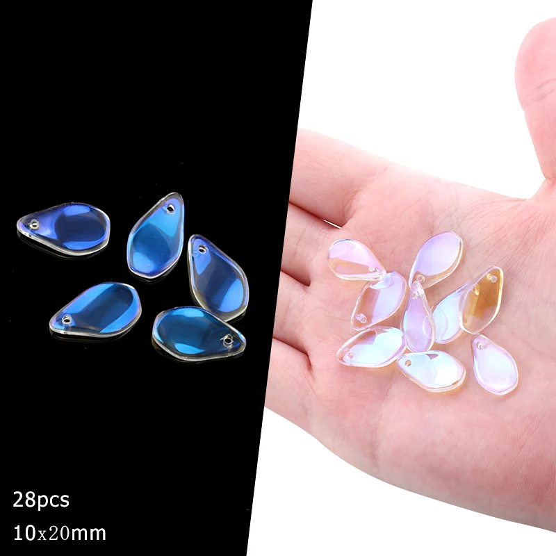 Glass Crystal Decorative Big Crystal Pendant Crystal Beads light DIY Making crystal light Pendants Decorative - Цвет: moonlight 4