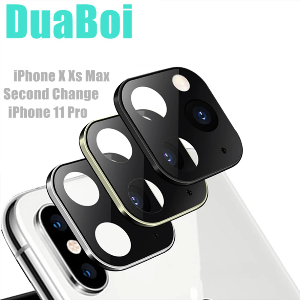 Металлическая пленка для объектива камеры из титанового сплава iPhone 11 Pro
