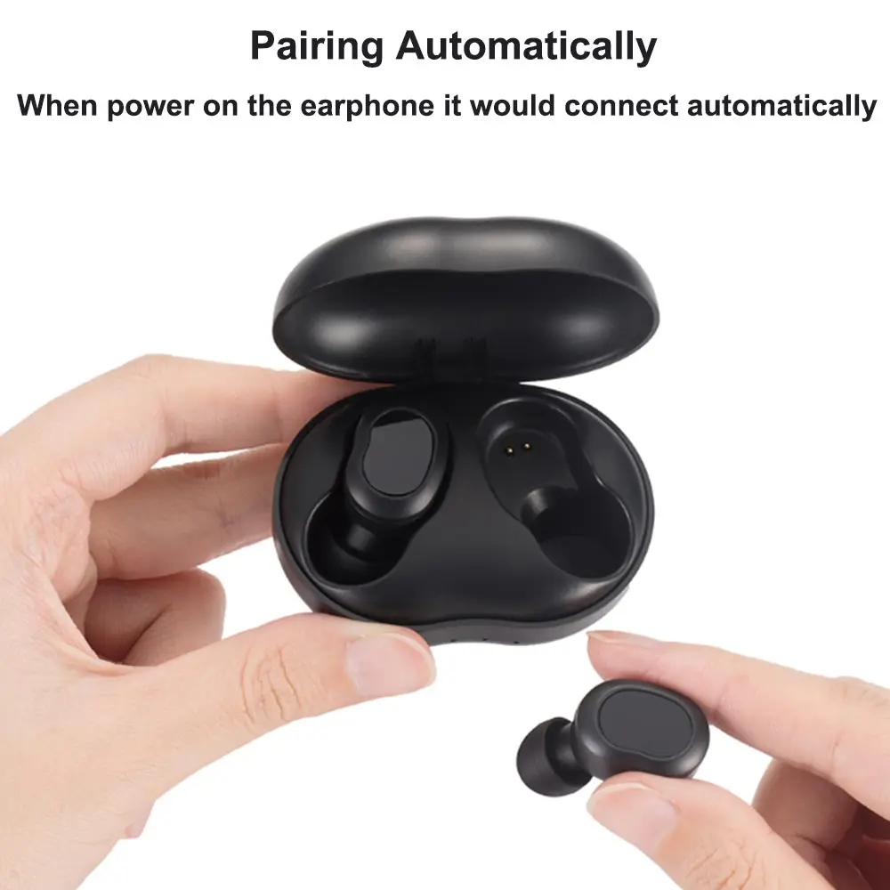 TWS Wirelesss Bluetooth 5 0 Vitu A8 earphones bluetooth earbuds with charging case for iphone huawei samsung xiaomi