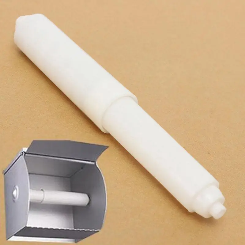 

1pcs Stretch Toilet Roll Paper Shaft Flexible Plastic Insert Bathroom Accessories Holder For Home Spring Paper Roller