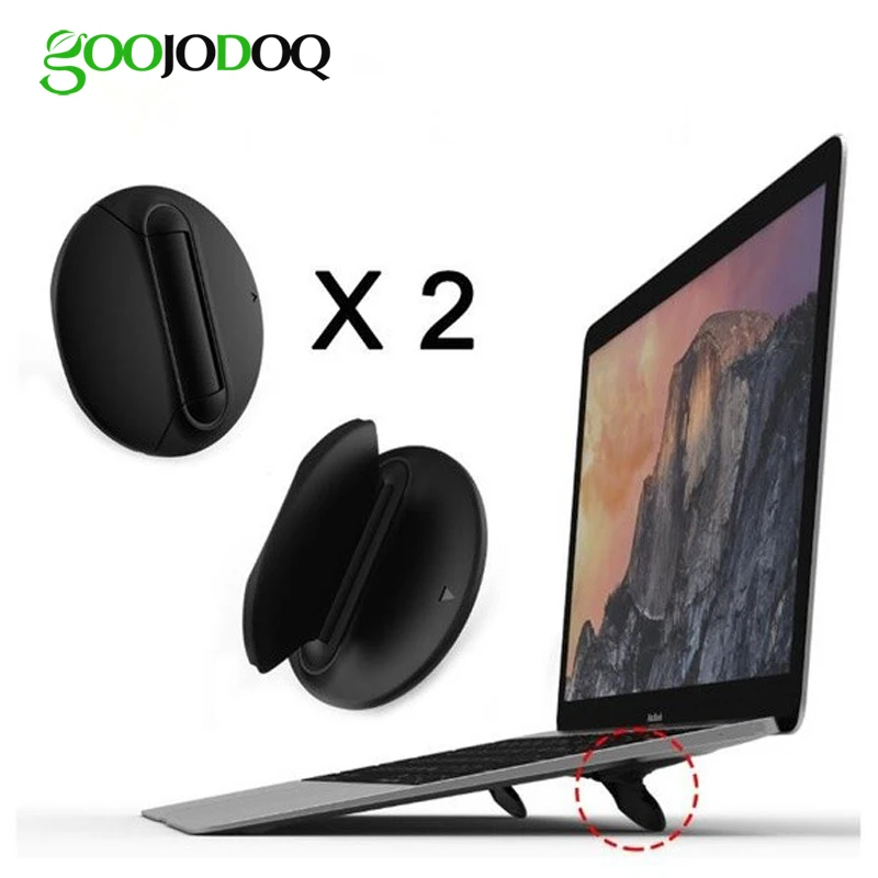 Laptop Vertical Stand Laptop Accessories Support Pc Portable for MacBook Air 13 case Notebook Stand for a Laptop Universal black
