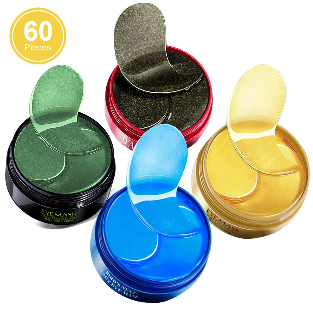 Gold Crystal Eye Mask 60Pcs Anti Wrinkle Collagen Eye Patches Eye Care Dark Circles Remove Eye Mask Gel Anti Aging Skin Care|Creams| - AliExpress