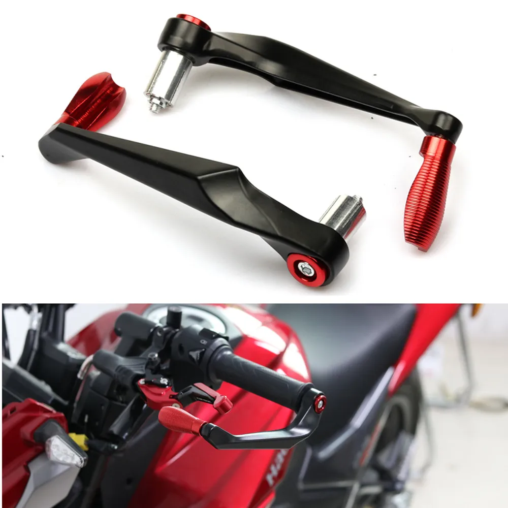 Алюминиевые накладки для мотоцикла 7/8 дюйма yamaha tzr 50 suzuki gsxr 1000 honda transalp 650 ducati scrambler