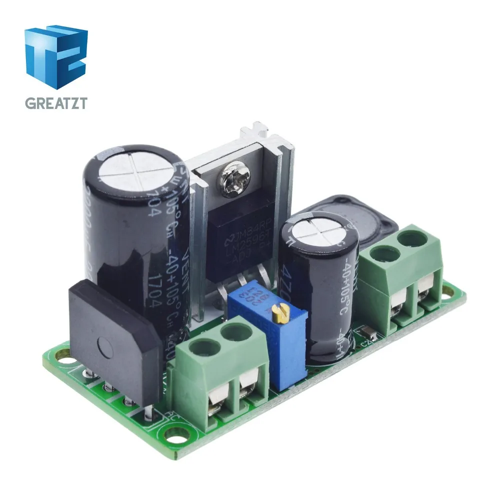 Высокое качество 3A Регулируемый DC-DC LM2596 LM2596S вход 4 V-35 V Выход 1,23 V-30 В постоянного тока dc понижающий Питание Регулятор модуль