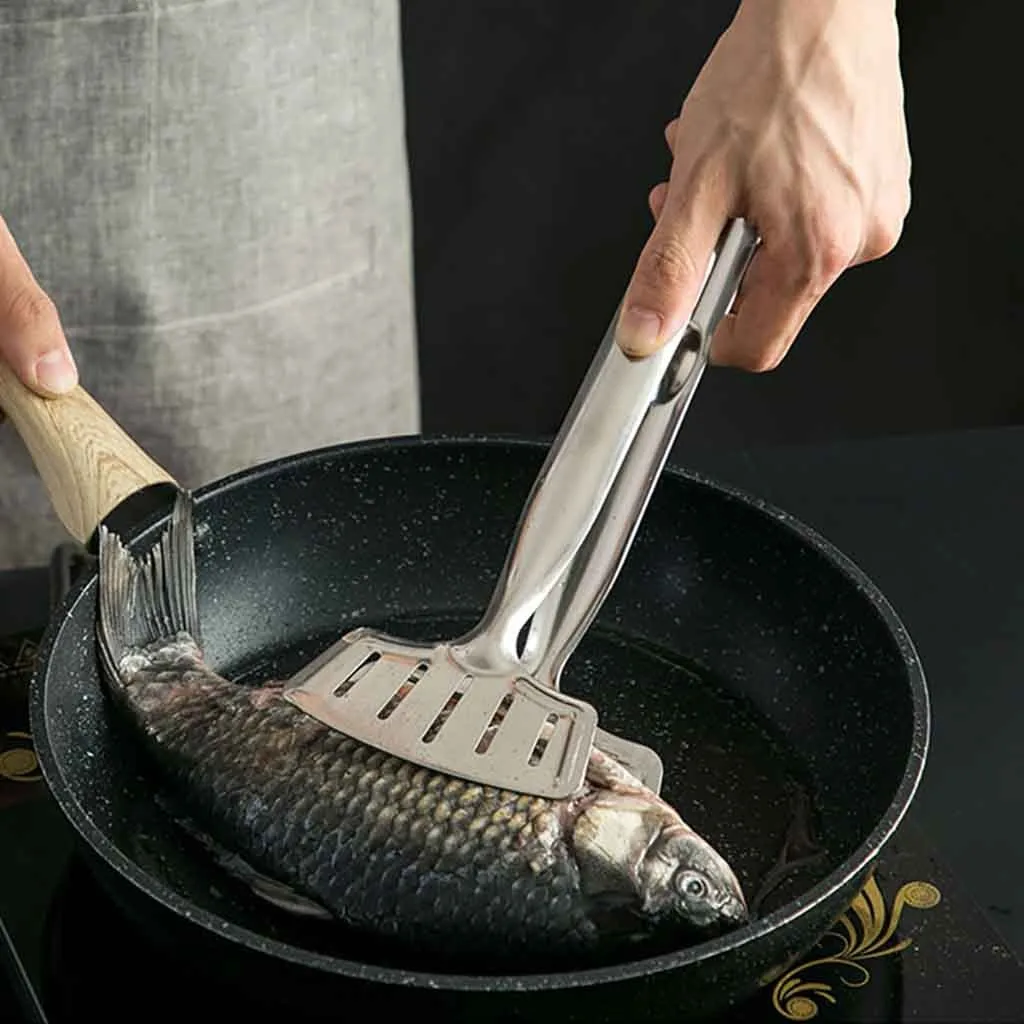 Лопаточка для жарки яиц и рыбок кухонная утварь лопаточка рыбы приспособления