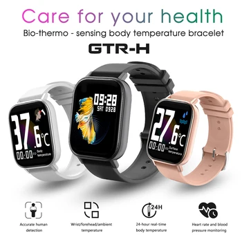 

Smart Watch 2020 reloj Waterproof smartwatch passometer watches ECG часы GTR relógio Thermometer relogio Message Reminder reloj