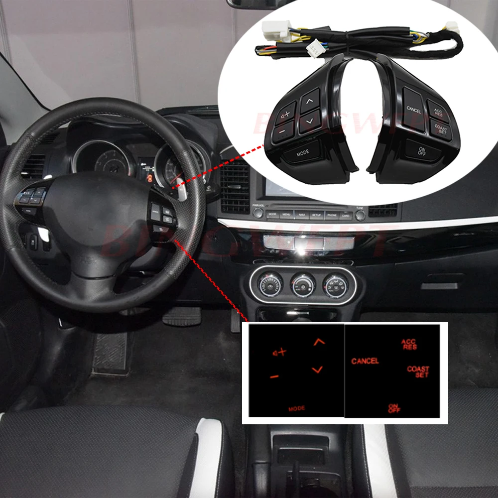 Переключатель на руль для Mitsubishi Lancer EX 10 X Outlander ASX Colt Pajero Sport|Переключатели и рычаги