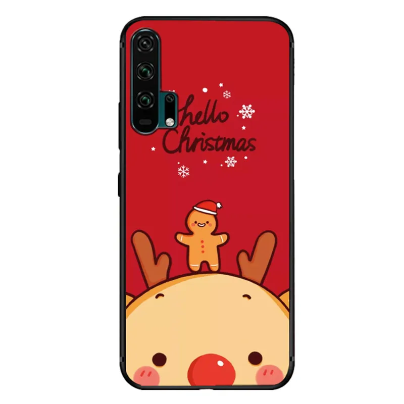 Счастливого Рождества чехол для huawei honor 20 P30 P20 Pro P10 Plus honor 8 9 8x max чехол для mate 30 20 x Lite nova 5t силиконовый чехол