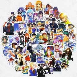 Autocollants de jeu dessin animé, 50 pièces, pour téléphone portable, guitare, casque d'ordinateur portable, Automobile, tasse d'eau, papeterie de décoration de fête 