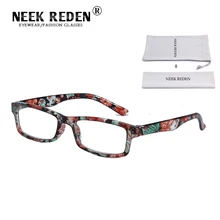 Винтажные квадратные пресбиопические очки зеркальные пресбиопии очки ультралегкие антибликовые очки для чтения женские для зрения