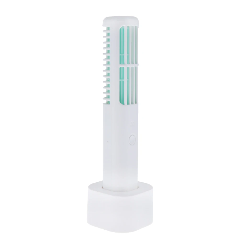 Portable USB Vertical Bladeless Fan 3 Speeds Mini Desk Cooling Mini Fan Portable USB Vertical Bladeless Fan 3 Speeds Mini Desk Cooling Mini Fan