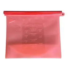 1000 мл кухонная силиконовая сумка для хранения еды, высокотемпературная упаковочная сумка для еды, СВЧ герметичная пищевая сумка