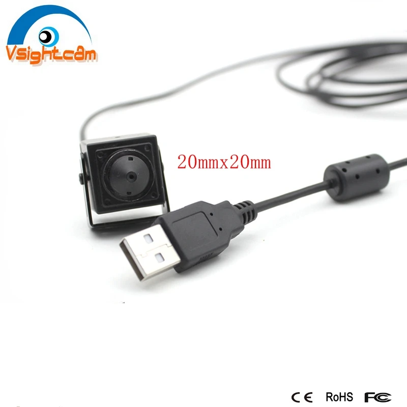 20*20mm CMOS Pin hole USB Camera 720P CCD Linux For Industry Testing ATM Machines | Безопасность и защита