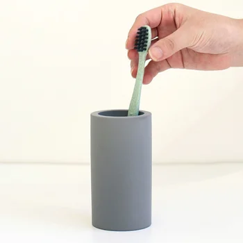

Toothbrush Cup Holder Storage Diatomite Holdesr Quick Water Absorbent For Toothpaste Makeup Brush Bathroom Accessories