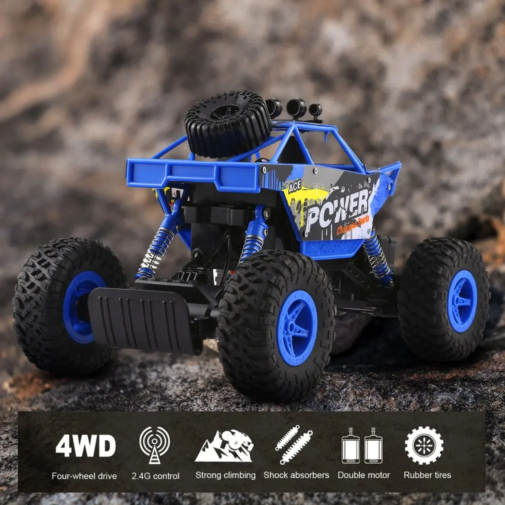 1:18 Electric Off-Road King Turned Climb Car High Speed Remote Control Racing Rock Crawler With Strong Climbing Ability