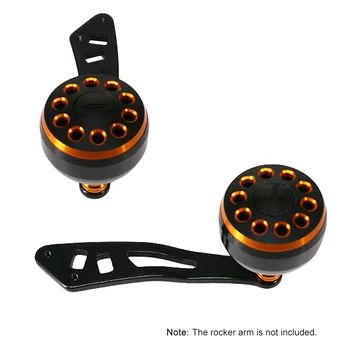 

38mm Full Metal Fishing Reel Handle Knob Baitcasting Reel Rocker Arm Replacement Knob Parts Fishing Reel Handle Knob Fishing