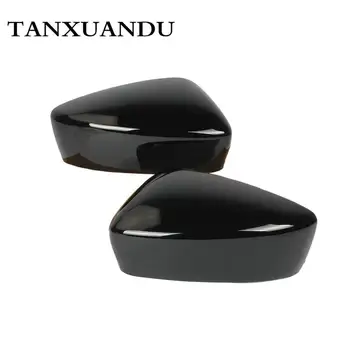 

Black Door Mirror Cover Cap Housing Wing Rear View Mirror Trim Casing For MAZDA 3 AXELA BM 13-15 2 DJ 15-16 BHP1691N1 BHP1691N7