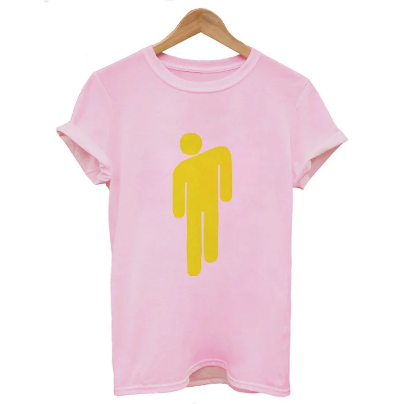 Despise You Go To Hell In Real Life Billie Eilish футболка женская уличная хип-хоп Футболка Harajuku одежда панк Винтажная Футболка - Цвет: 3828-Pink