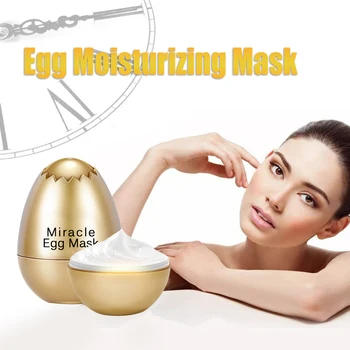 

Long-Lasting Moisturizing Repair Face Mask Skin Care Anti Aging Anti Wrinkle Deep Cleansing Pore Strip Moisturizing Egg Mask