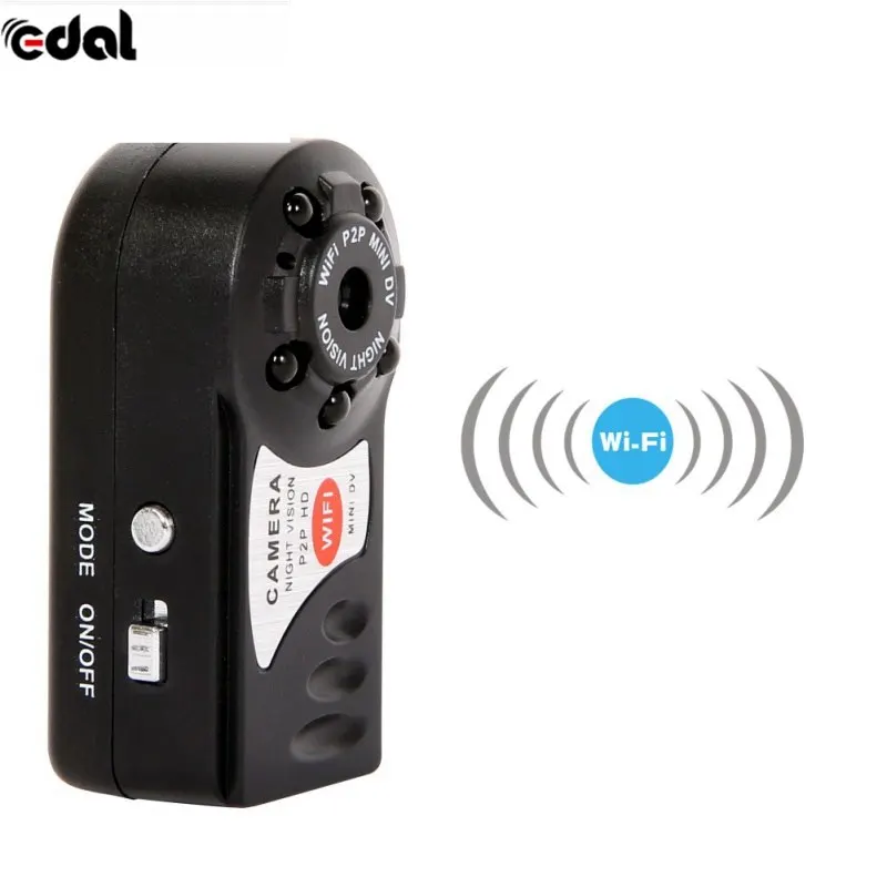 Мини видеокамера Инфракрасная видеокамера мини DV беспроводная DVR камера 480P Wi-Fi IP камера ночного видения Горячая