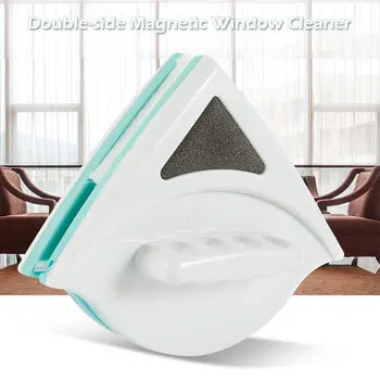 

Handheld double side magnetic window glass cleaning brush for washing windows Home Window Wiper Glass Cleaner Brush Tool