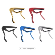 Алюминиевый сплав с одной рукой быстрая замена гитары Капо Зажим для акустической классической гитары бас укулеле для регулировки тона