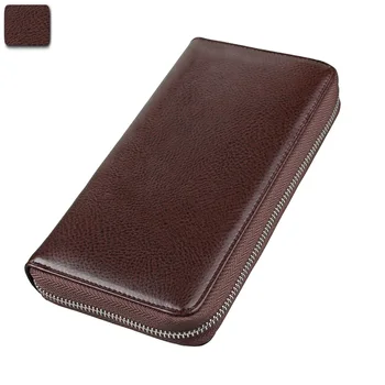 

Long Leather Card Case Passport Case Waterproof Credit Card Case Multifunctional Men and Women Wallet Passport Holder