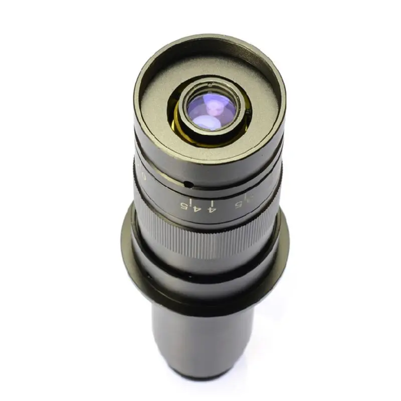 C-mount объектив 120X 180X 300X Zoom 0.7X-4.5X увеличение USB микроскоп 896B