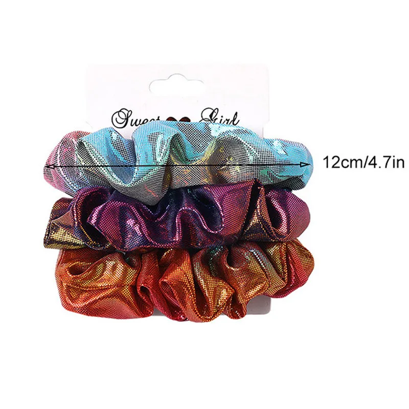 pearl hair clip 3-6Pcs Velvet Hair Rope Satin Sequin Cloth Scrunchies Elastic Hairband Women Ponytail Holder Hair Ties Girls Hair Accessories head wrap for women