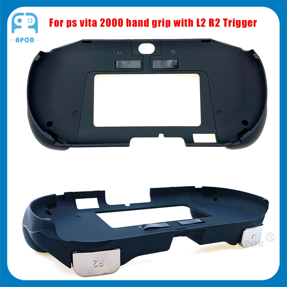 Grips L2 R2 Pour PS Vita 2000 - Support De Gâchettes Amovible, Design Antidérapant (noir)