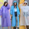 Rain Coat EVA Rain Poncho for Women and Men Emergency Rain Gear Jacket for Theme Park Hiking Camping CLH@8 1