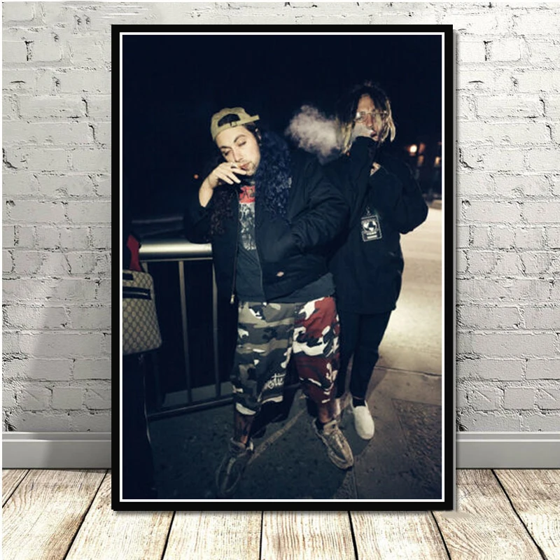 Плакатный принт$ UICIDEBOY$ хип хоп Музыка рэпер певец звезда холст масляная живопись художественная стена картины для гостиной домашний декор