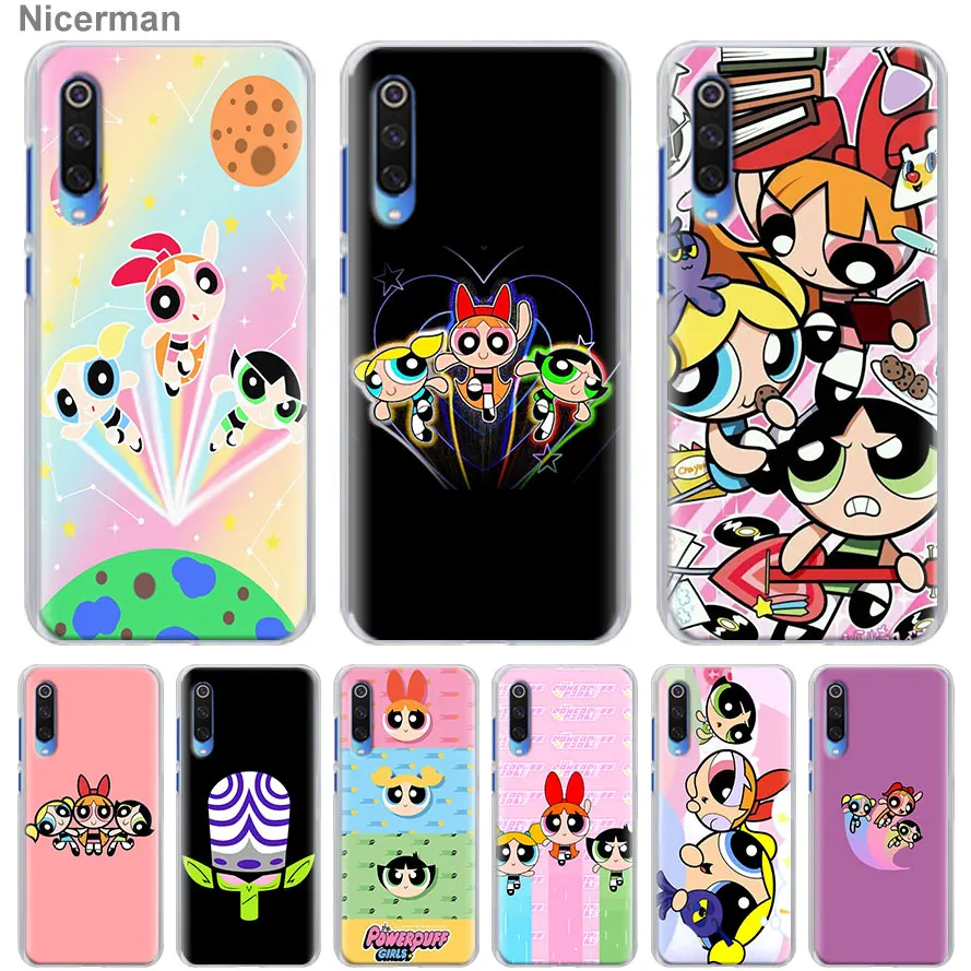 

Powerpuff Girls Phone Cases for Xiaomi Mi A3 Lite A1 A2 Lite CC9 cc9e 9T Mi 8 Lite 5X 6X Play Hard Housing Bags