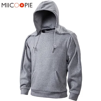 

Hoodie Harajuku Men Hip Hop Punk Rock Long Sleeve Streetwear Casual Cloak Solid Fleece Cosplay Sweatshirt Coat Sudaderas Hombre