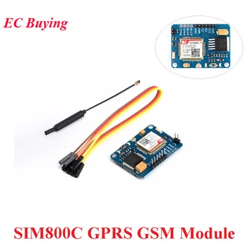 

SIM800C GPRS GSM Module SIM Wireless Module TTL Development Board Replace SIM900A With 2.4G IPX Antenna Bluetooth Function