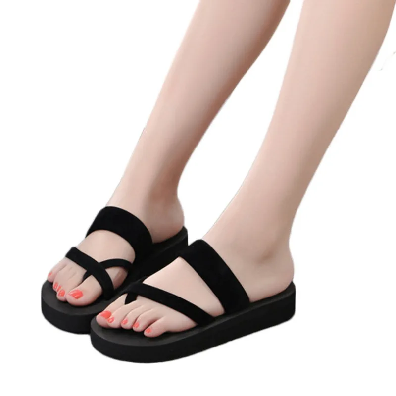 

JODIMITTY Home indoor foam flip-flops women's comfortable flat sandals casual beach shoes low heel slippers zapatos de mujer