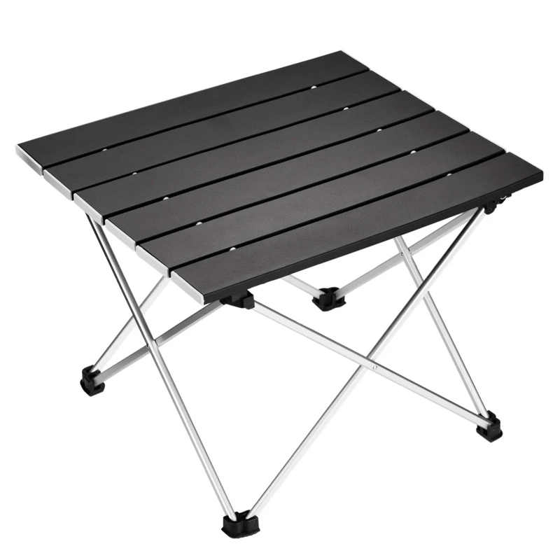

Best Portable Folding Camping Table Aluminum Desk Table Top Suitable for Outdoor Picnic Barbecue Cooking Holiday Beach Hiking T