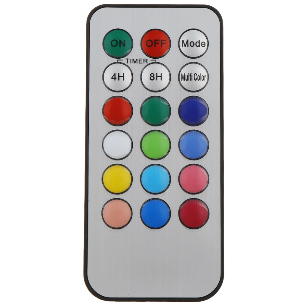 18-key Remote Control for Electronic Candle LED Flameless Flickering Decorative Candle Supplies Centerpieces Light Supplies